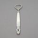 Acorn silver 
cutlery.
Georg Jensen; 
A Acorn/konge 
bottle opener 
made in 
sterling 
silver.
Size ...