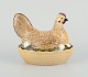 Porcelain hen. 
Probably 
Germany.
Mid 20th 
century.
Model number 
4774 on bottom.
Excellent ...