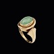 Jørgen Larsen - 
Copenhagen. 14k 
Gold Ring with 
Jadeite.
Designed and 
crafted by 
Jørgen Larsen - 
...
