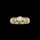 Boy Johansen. 
14k Gold Ring 
0.47ct. 
Diamond.