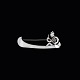 Evald Nielsen 
1879 - 1958. 
Art deco Silver 
Brooch.