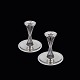 Svend Weihrauch 
- F. 
Hingelberg. Art 
deco Sterling 
Silver 
Candlesticks.
Designed by 
Svend ...