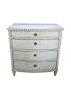 Original Painted Chest of Drawers - Louis Seize - Greenish Patinated Color - 
Copenhagen - 1790s
Great condition
