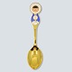 A. Michelsen; Christmas spoon 1973, Ib Antoni