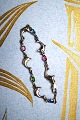 Nice children's 
bracelet in 
silver with 
small dolphins 
and colored 
stones. Length: 
19cm. ...