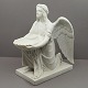 Royal 
Copenhagen; A 
figurine 
"Baptismal 
angel" made in 
bisquit. H. 21 
cm. L. 19 cm. 
W. 12,5 cm. ...