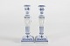 Royal Copenhagen 
Blue Fluted Plain
Pair of Candlesticks 1/15
