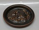 Royal 
Copenhagen 
Stoneware. 
21664 Fawn tray 
10 cm Knud Kyhn 
In nice and 
mint condition
