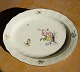 Frisenborg with gold rim Danish porcelain, large, 
oval dish 1556, L 36.5cm