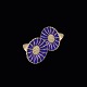 A. Michelsen. 
Gilded Sterling 
Silver Daisy 
Ear Clips with 
Blue Enamel - 
18mm.
Crafted by A. 
...