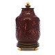 Jais Nielsen, 1885-1961, for Royal Copenhagen: A lidded jar, Signed. #2370. H: 
20cm