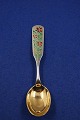 Michelsen 
Christmas 
spoons & forks 
of Danish 
partial gilt 
sterling 
silver. 
Anton 
Michelsen ...