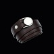 Georg Jensen. 
Sterling Silver 
Belt Buckle 
#108 - Andreas 
MIkkelsen.
Dark Brown 
Leather ...