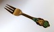 Michelsen. 
1982. Sterling 
(925). 
Christmas 
cakefork. 
Length 13 cm. 
Design Kamma 
Svensson