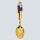 A. Michelsen; Christmas spoon 1962, Carl R. Frederiksen