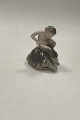 Royal 
Copenhagen Knud 
Kyhn Faun/Pan 
on a Turtle No 
1880