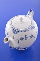 Royal 
Copenhagen 
porcelain. 
Royal 
Copenhagen Blue 
fluted half 
lace. Teepot  
no. 1/143. 
Height 15 ...