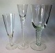 Twist glass 
service, 
Holmegaard, 
Denmark. 20th 
century. On 
twisted foot.
Beer glasses, 
height ...