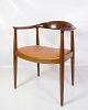 "The Chair" 
model JH503, 
designed by 
Hans J. Wegner 
and 
manufactured by 
Johannes Hansen 
in the ...