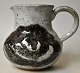 Allpass, Helle 
(1932 - 2000) 
Denmark: 
Ceramic jug. 
Gray and black 
glaze. Signed: 
Allpass ...