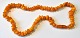 Amber chain - 
milk amber, 
20th century 
Denmark. 
Length.: 48 cm.
Extremely 
beautiful!