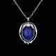 Georg Jensen. 
Sterling Silver 
Pendant with 
Lapis Lazuli.
Limited and 
larger version 
of the 2010 ...
