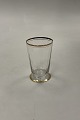 Holmegaard Ida 
Water Glass 
with Gold on 
Stem, Rank and 
Foot. 
Measures 8,6cm 
/ 3.39 ...