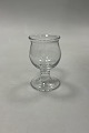 Holmegaard 
Pearl White 
Wine glass
Measures 11cm 
/ 4.33 inch