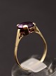 14 carat gold 
ring size 57 
with amethyst 
from goldsmith 
Knud Hejl 
Gjerlev item 
no. 597202