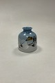 Royal 
Copenhagen 
Faience Vase 
Celeste No. 
967/3907. 
Designed by 
Ellen Malmer. 
Measures 8 cm 
/ ...