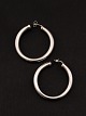 Sterling silver 
ear ring D. 4.3 
cm. W. 0.5 cm. 
subject no. 
597245