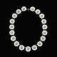 Georg Jensen. 
Gilded Sterling 
Silver Daisy 
Necklace with 
Enamel - 18mm.
Made in 
Denmark by ...