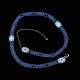 Georg Jensen. 
Macramé 
Necklace with 
Sterling Silver 
Enamel Panels  
- Naja Salto.
Designed by 
...