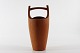 Jens Harald 
Quistgaard IHQ
Ice bucket 
with lid
made of solid 
teak 
Sign. Dansk 
Designs - ...