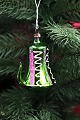 Old glass 
Christmas tree 
decoration in 
the form of a 
small coffee 
pot from 1920. 
L: 8cm.