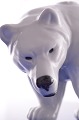 White porcelain 
figurine Polar 
bear from Royal 
Copenhagen 
polar bear 
father no. 237, 
Height 15 ...