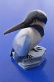 Royal 
Copenhagen 
porcelain 
figurine, 
Kingfisher no. 
407. Height 11 
cm. 1. Quality, 
fine ...