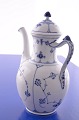 Royal Copenhagen. Blue fluted Coffee pot 48