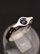 14 carat white 
gold ring size 
52 with 
sapphire 
subject no. 
597540