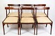 Set of 6 dining 
chairs, model 
Rungstedlund, 
designed by Ole 
Wanscher and 
manufactured by 
P. ...