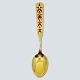 A. Michelsen; Christmas spoon 1957,  Erik Ellegaard ...