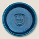 Kähler 
ceramics, Blue 
Glazed table 
dish with 
decoration, 19 
cm in diameter, 
5 cm high, No. 
301- ...