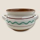 Præstø 
ceramics, Bowl 
with handle, 
12cm high, 24cm 
in diameter 
*With small 
scratches*