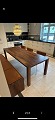 Hand-built 
specially made 
dining table 
with 
accompanying 
walnut bench. 
The set is 
built by a ...