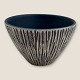 Mørkøv ceramic, 
Bowl, With 
striped glaze, 
9.5 cm in 
diameter, 6 cm 
high *Nice 
condition*