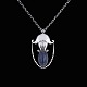 Georg Jensen. 
Silver Pendant 
#42 with Lapis 
Lazuli - 
1915-27 
Hallmarks.
Designed by 
Georg ...
