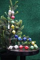 Old Christmas 
tree chains of 
small colored 
glass balls 
from around 
1940. Length 
55cm. (2 pieces 
...