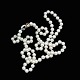 Georg Jensen. 
Unika Pearl 
Necklace with 
18k White & 
Yellow Gold 
Diamond Clasp.
Six brillant 
cut ...