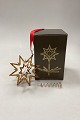 Georg Jensen 
Star for 
Christmas Tree 
- Small. 
Measures 14 cm 
/ 5.51 in. 
Designed 1993.