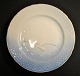 Bing & Grøndahl seagull herring plate, 618, 20th century, Copenhagen, Denmark. With gold edge. ...
